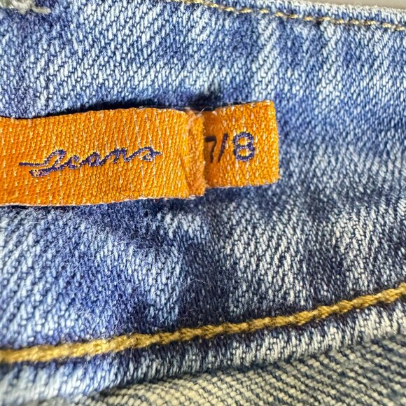 Vigoss Jeans Women’s Size 27 Bootcut Distressed Stretch Denim – Light Wash - Picture 13 of 16